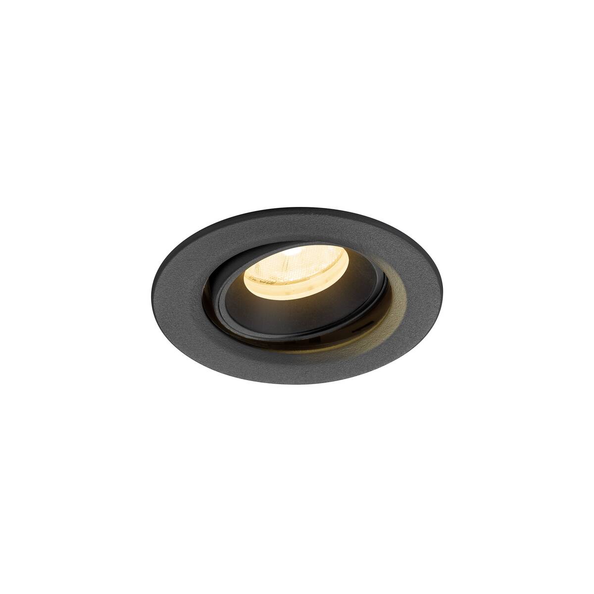 NUMINOS® MOVE XS, Stropní vestavné svítidlo, 4000 K, 20°, IP20, kulaté, černé