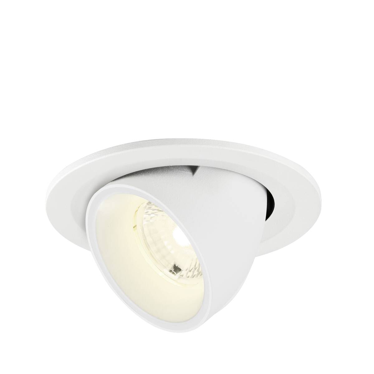 NUMINOS® GIMBLE S, Stropní vestavné svítidlo, 4000 K, 40°, IP20, kulaté, bílé