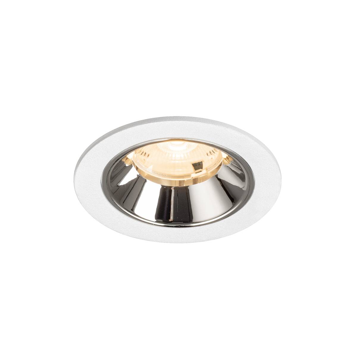NUMINOS® S, spot encastré intérieur, 2700 K, 20° blanc / chrome