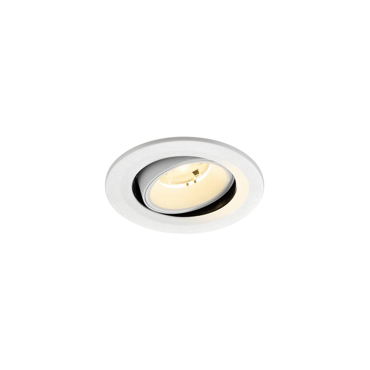 NUMINOS® MOVE S, plafonnier encastré, 3000 K, 20°, IP20, rond, blanc