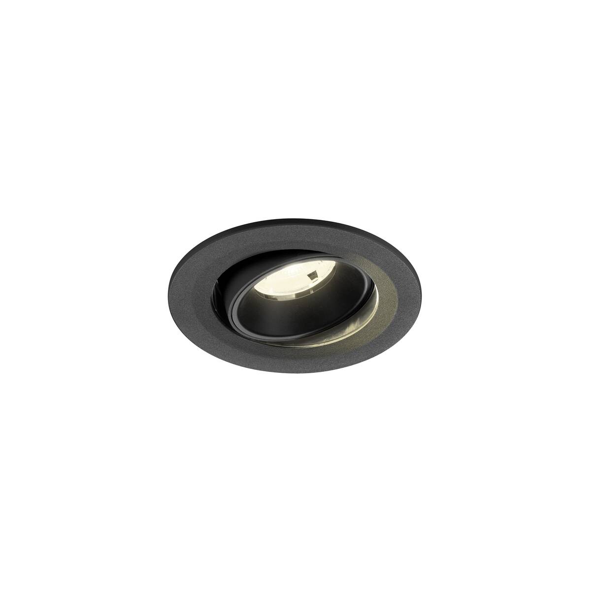 NUMINOS® MOVE S, plafonnier encastré, 4000 K, 20°, IP20, rond, noir