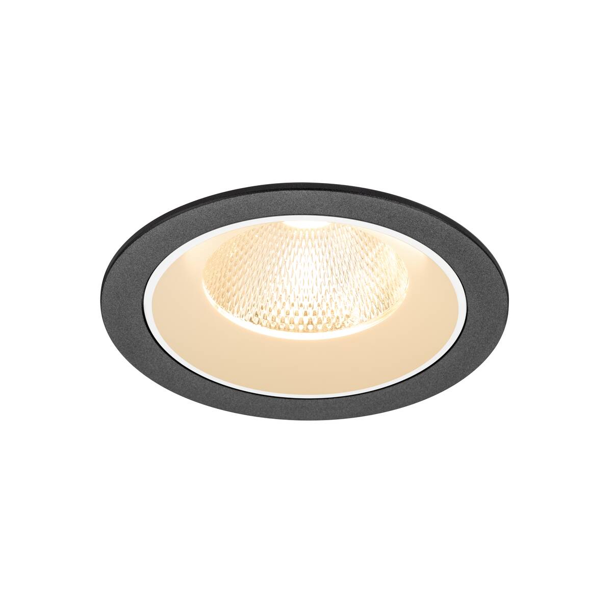 NUMINOS® L, Stropní vestavné svítidlo, 2700 K, 20°, IP20, kulaté, černé / bílé