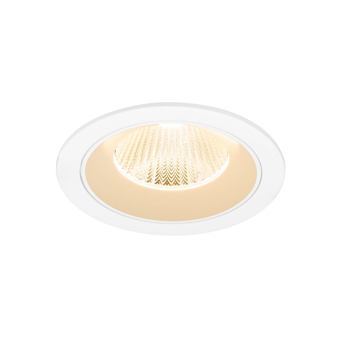 NUMINOS® L, plafonnier encastré, 2700 K, 40°, IP20, rond, blanc