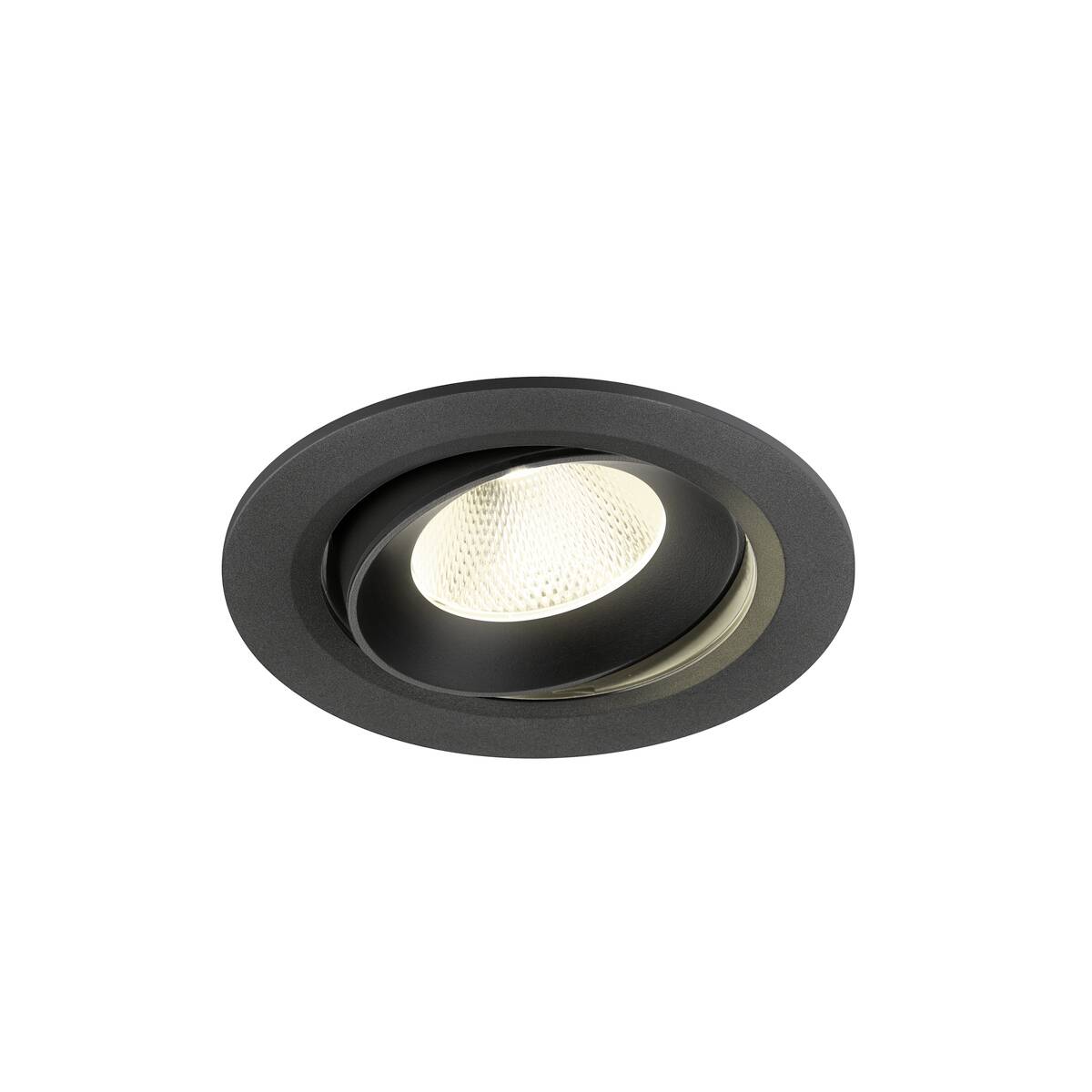 NUMINOS® MOVE L, plafonnier encastré, 4000 K, 20°, IP20, rond, noir