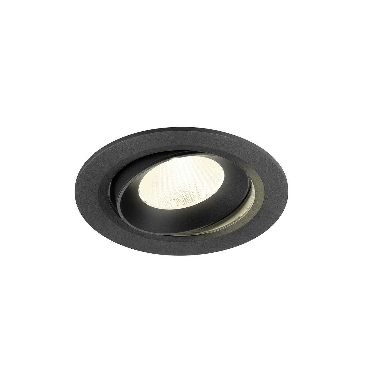 NUMINOS® MOVE L, Recessed ceiling light, 4000 K, 40°, IP20, round, black