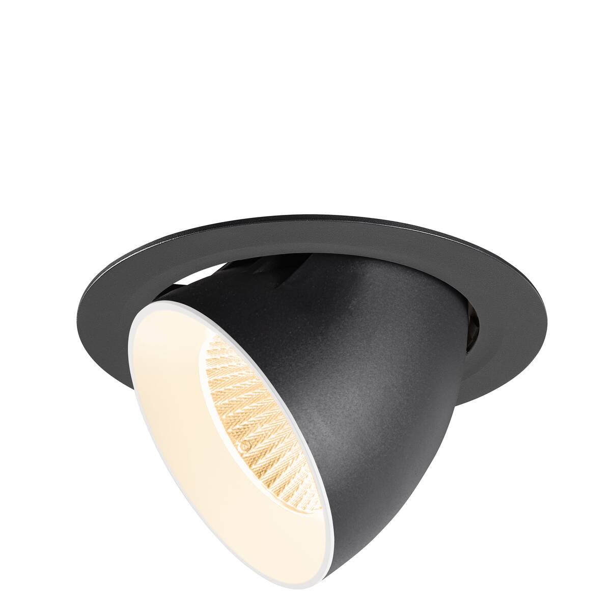 NUMINOS® GIMBLE XL, Stropní vestavné svítidlo, 2700 K, 40°, černá / bílá