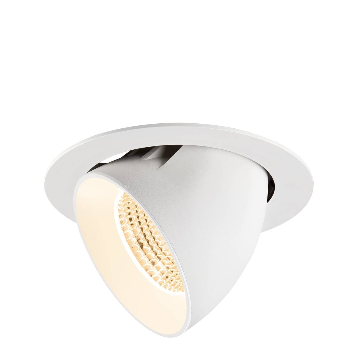 NUMINOS® GIMBLE XL, plafonnier encastré, 2700 K, 55°, blanc