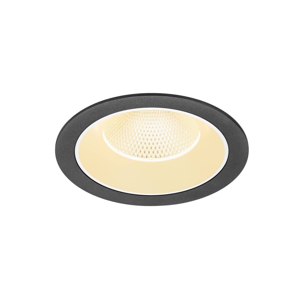NUMINOS® XL, Stropní vestavné svítidlo, 3000 K, 40°, IP20, kulaté, černé / bílé