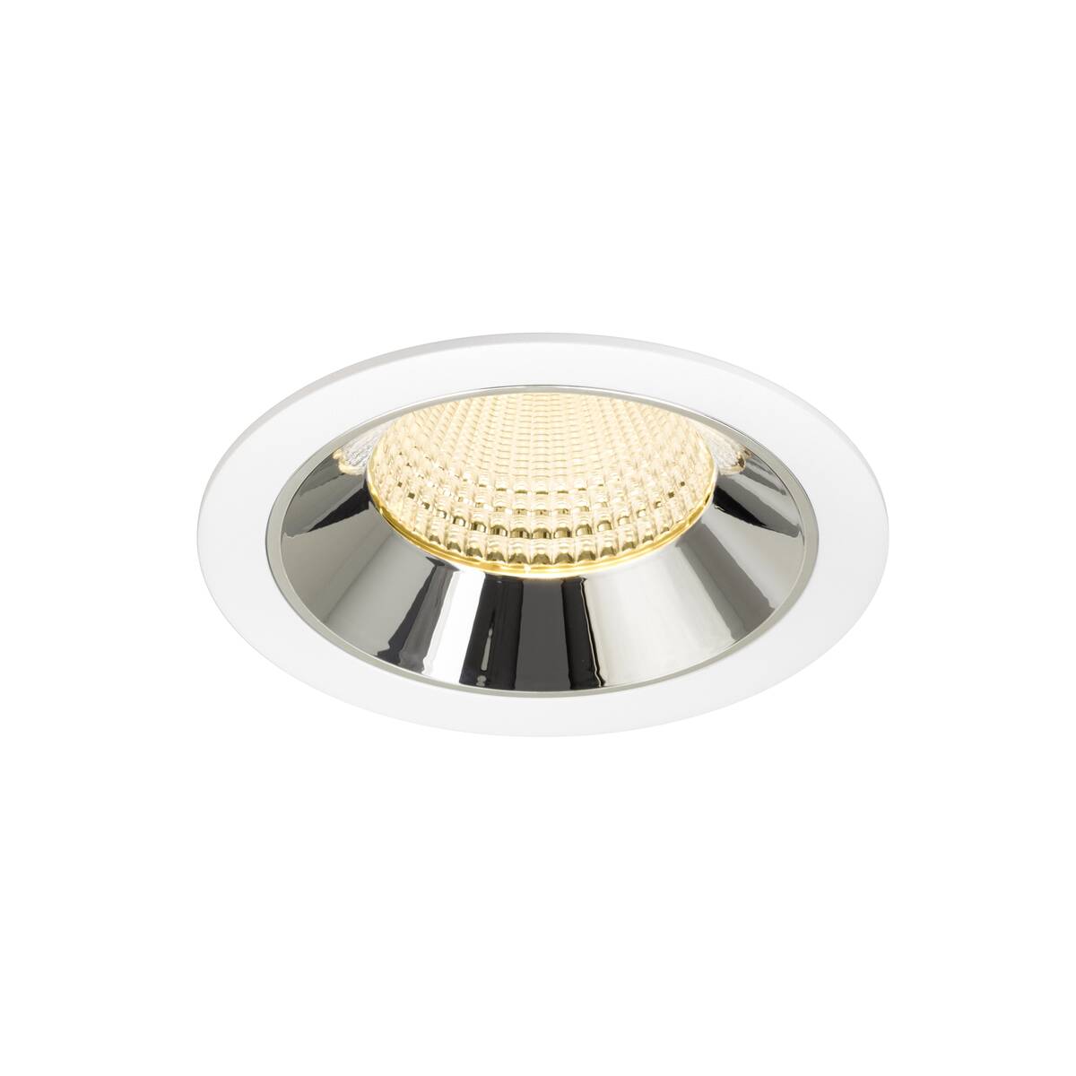 NUMINOS® XL, Deckeneinbauleuchte weiß/chrom 3000 K 55°