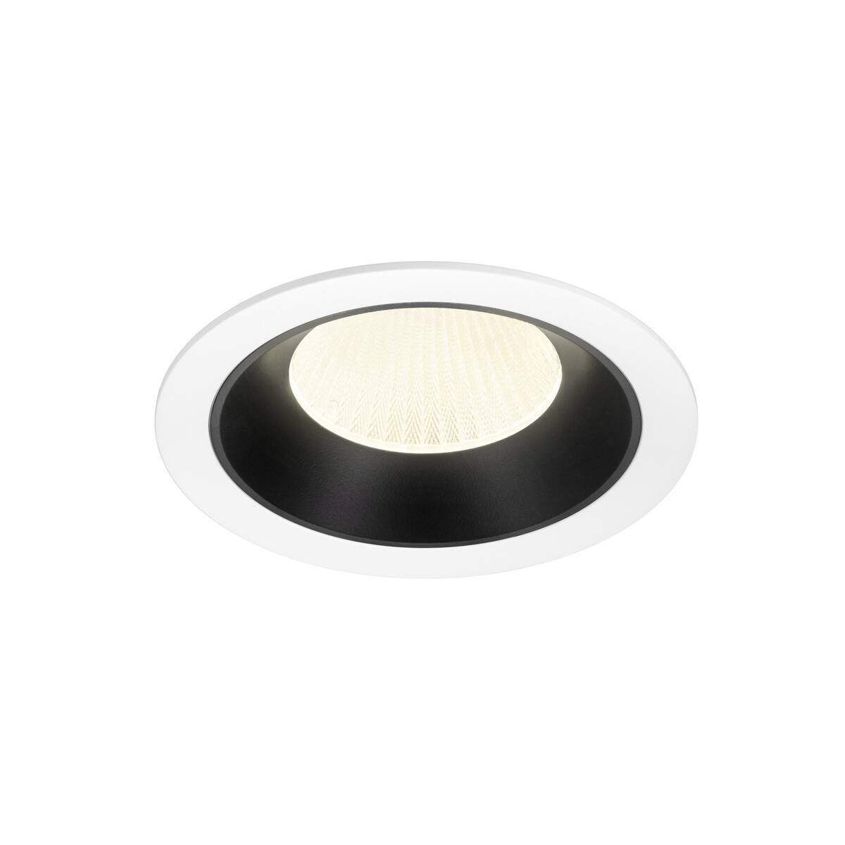 NUMINOS® XL, encastré downlight, intérieur, 4000 K, 20° blanc / noir