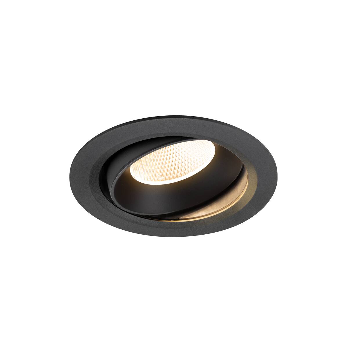 NUMINOS® MOVE XL, Deckeneinbauleuchte, 2700 K, 20°, IP20, rund, schwarz