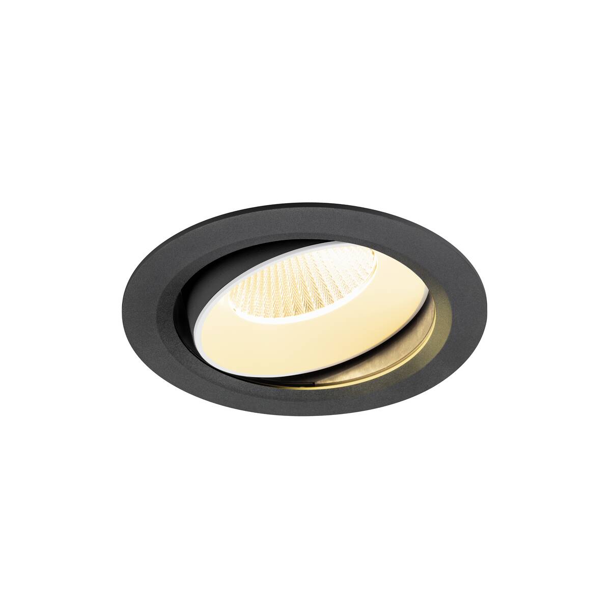 NUMINOS® MOVE XL, Stropní vestavné svítidlo, 3000 K, 40°, IP20, kulaté, černé / bílé