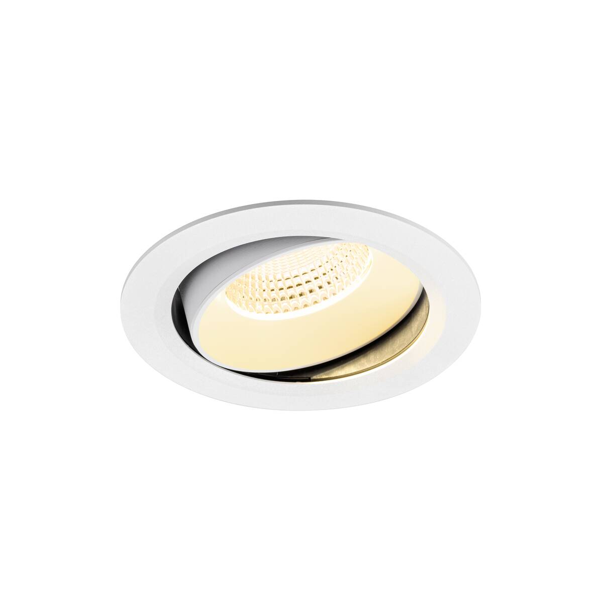 NUMINOS® MOVE XL, plafonnier encastré, 3000 K, 55°, IP20, rond, blanc