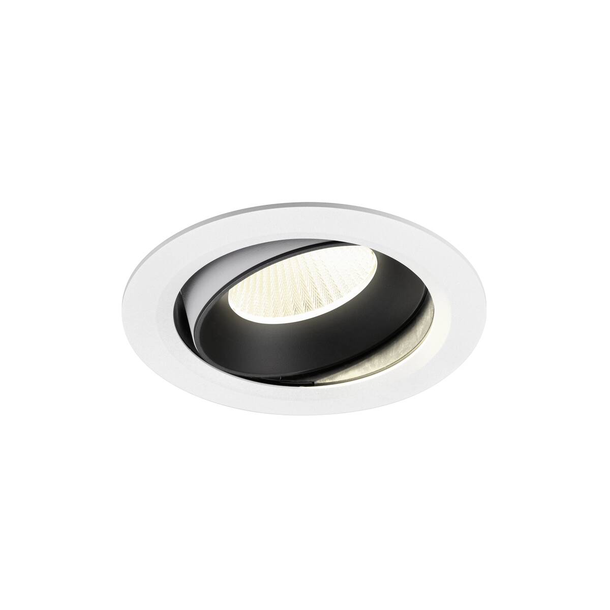 NUMINOS® MOVE XL, incasso a plafone bianco/nero 4000 K 40°