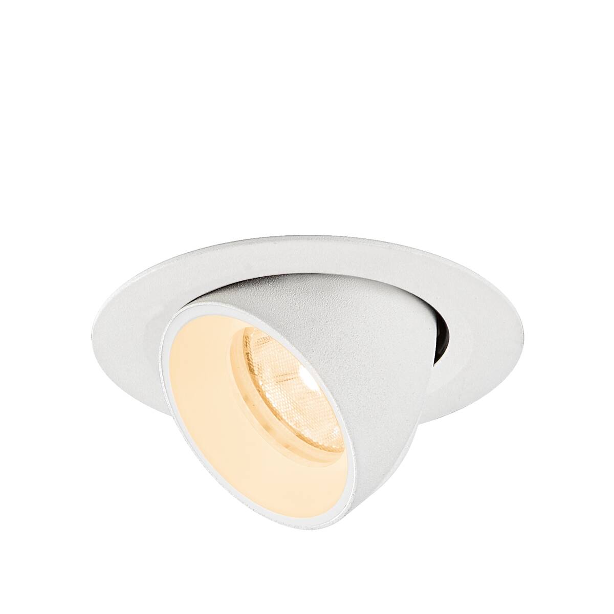 NUMINOS® GIMBLE XS, Stropní vestavné svítidlo, 2700 K, 20°, IP20, kulaté, bílá