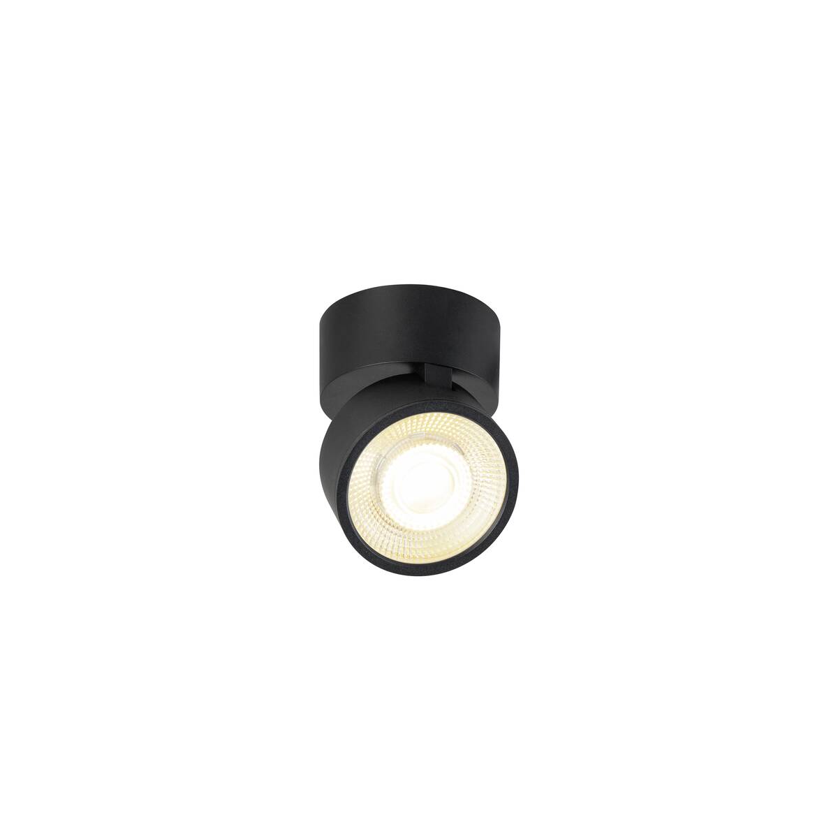 KALU 2.0, Wand- und Deckenaufbauleuchte, PHASE, 3000 K, 10 W, 36°, schwarz