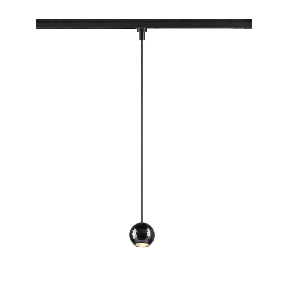 DYSKO, 1~ Pendelleuchte, PHASE, 2700 K, 6,7 W, 36°, schwarz