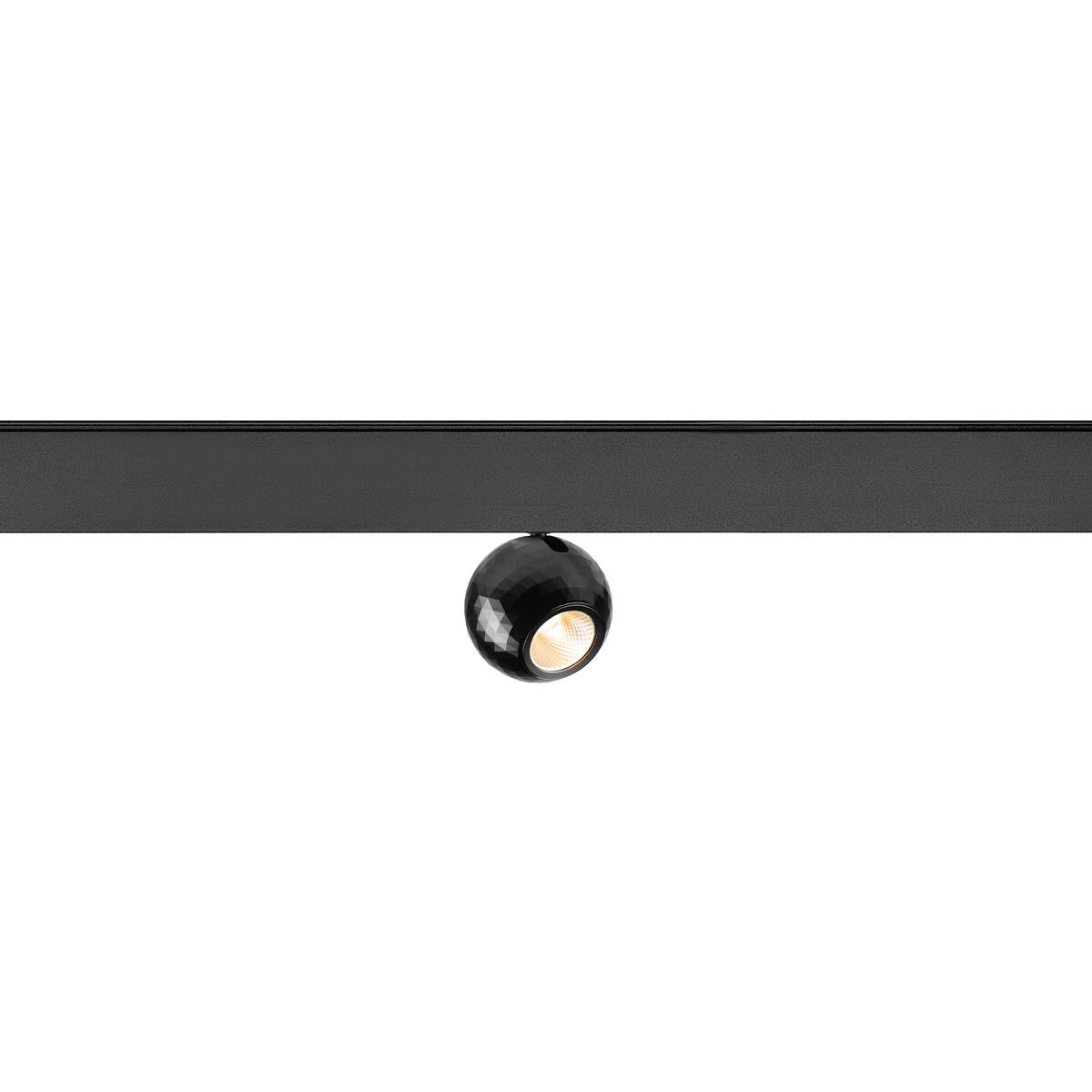 DYSKO, 48V Spot, DALI ,deep & recessed track, 2700 K, 5,6 W, 36°, schwarz