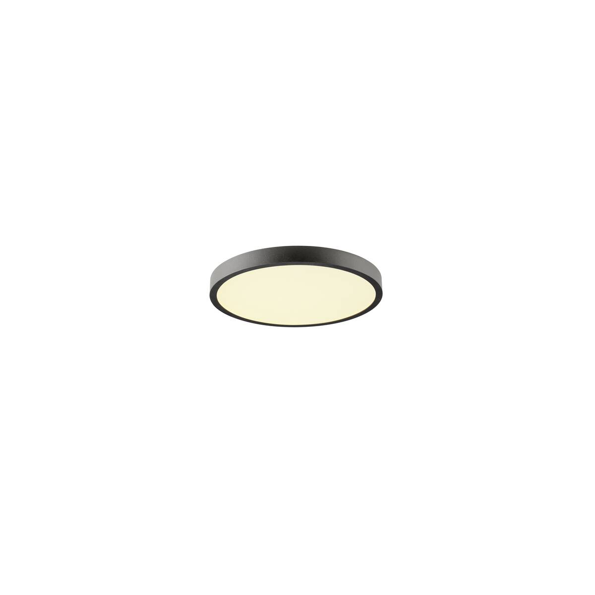 MEDO 2 SLIM 30, CL, DALI, Deckenaufbauleuchte, 3000/4000 K, 8,6 W, 85°, schwarz