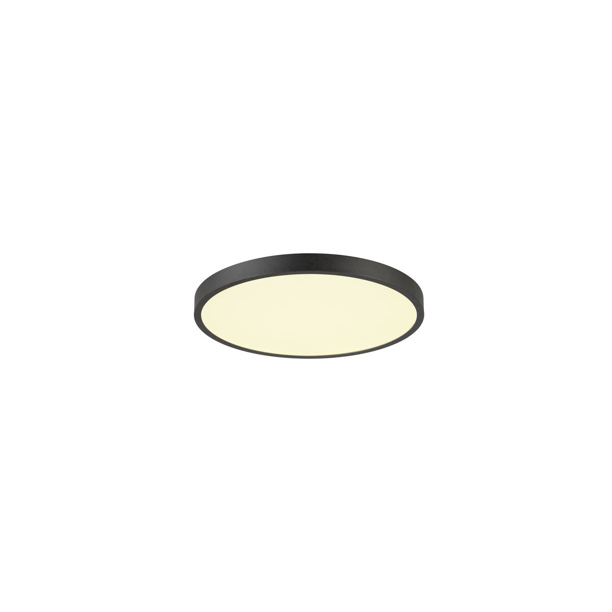 MEDO 2 SLIM 40, CL, DALI, Deckenaufbauleuchte, 3000/4000 K, 15,5 W, 85°, schwarz