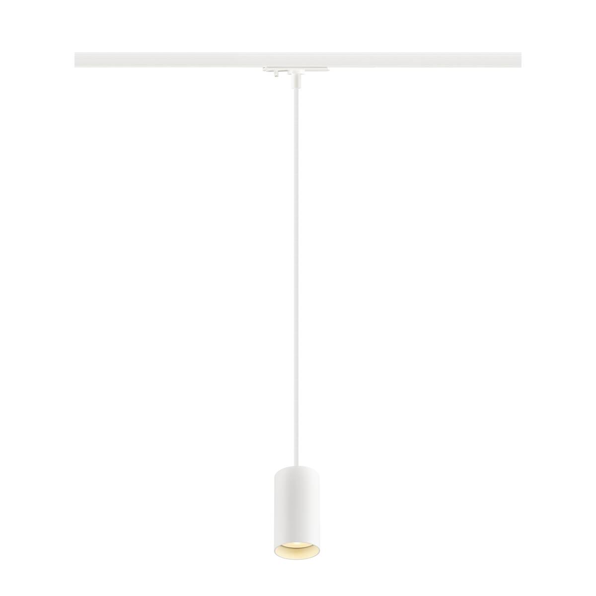 ENOLA 2.0 M, 1~ Pendelleuchte, SINGLE, QPAR51, 1 x 10 W, weiß