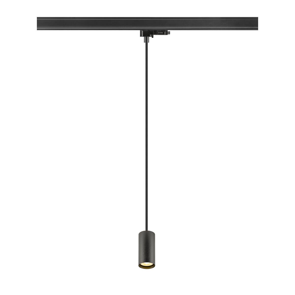 ENOLA 2.0 M, 3~ Pendelleuchte, SINGLE, GU10 MINI, PAR11, 1 x 5 W, schwarz