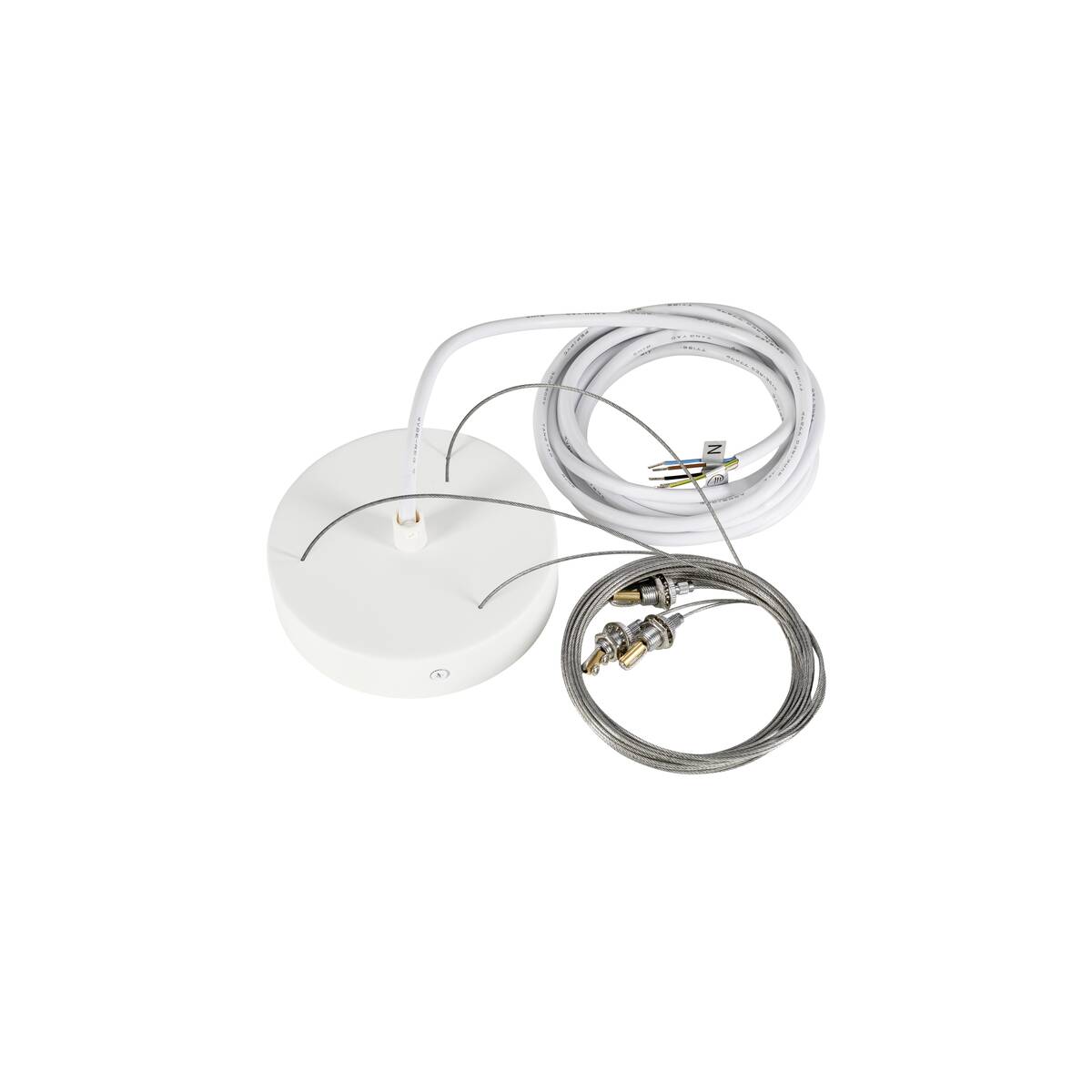 MEDO 2 OPHANGSET, 1,5 m hanglengte, Centraal, wit