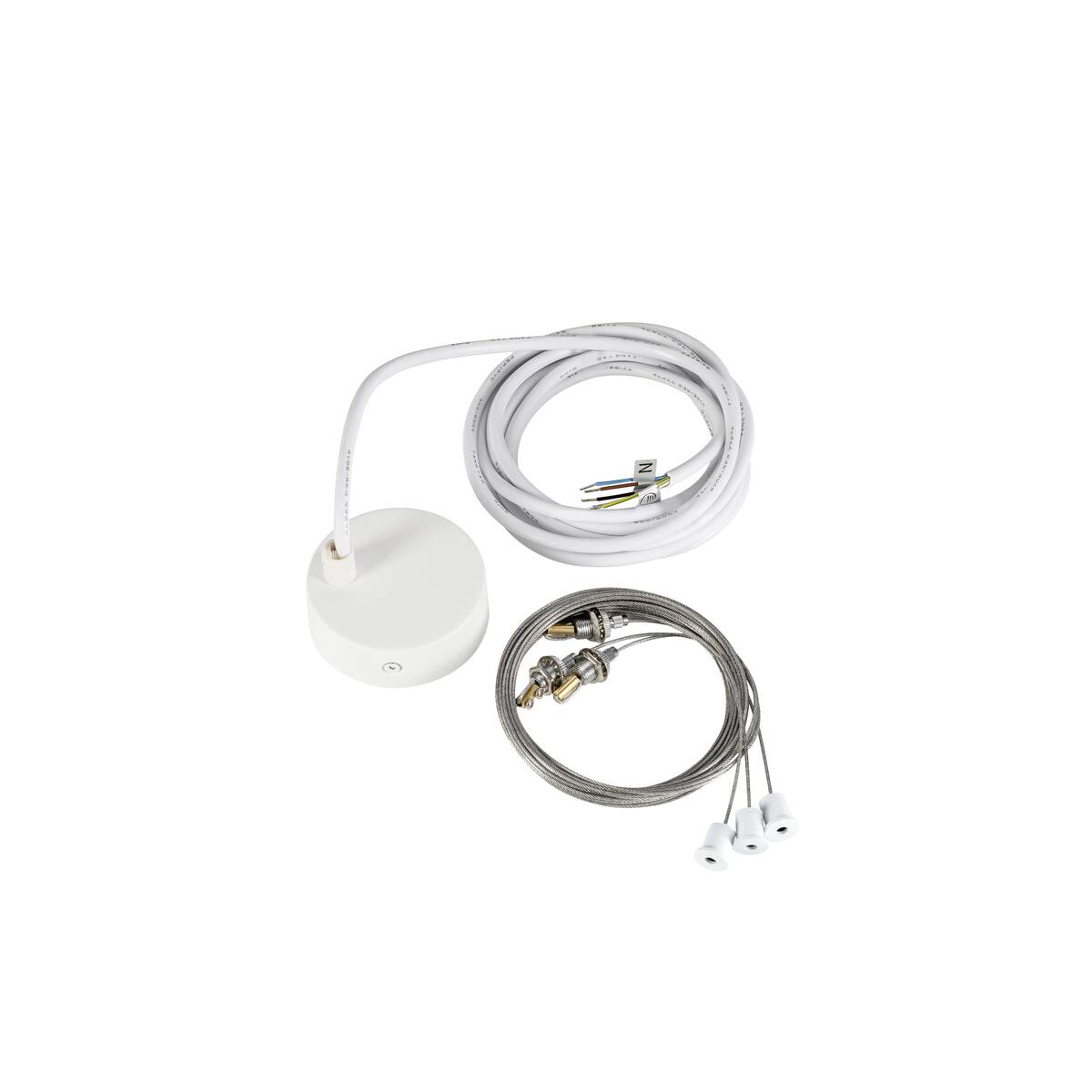 MEDO 2 OPHANGSET, 3 m hanglengte, Parallel, wit