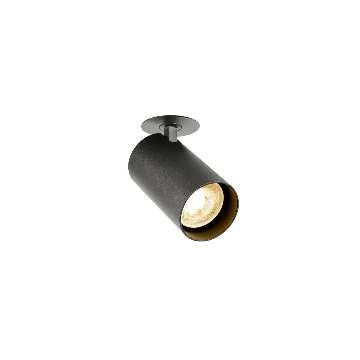 ENOLA 2.0 M, RL, SINGLE, QPAR51, Deckeneinbauleuchte, 1 x 10 W, schwarz