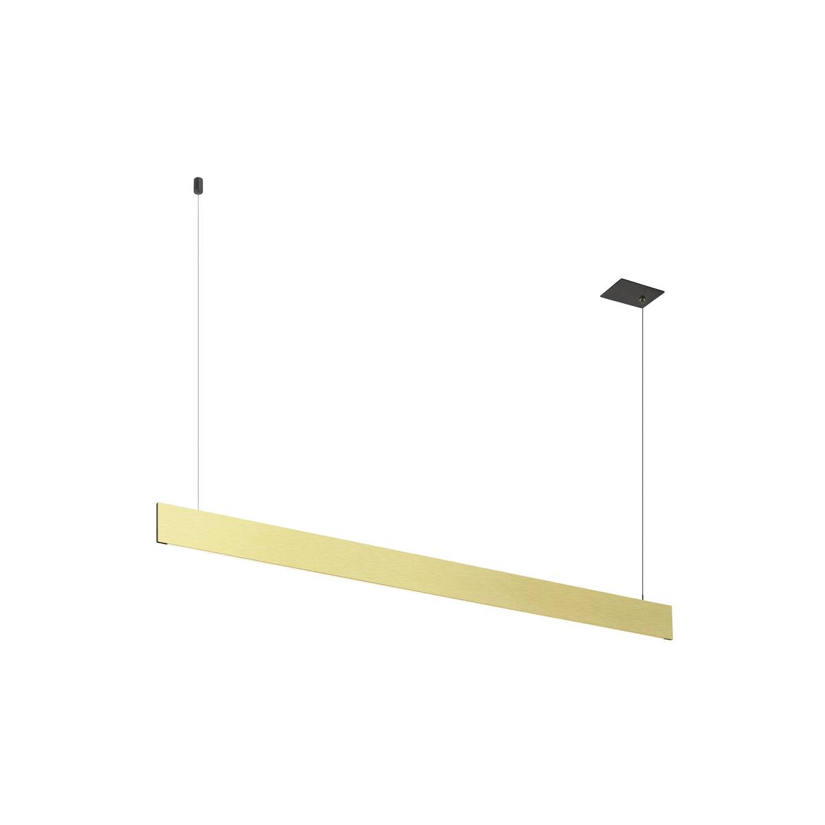 LINIUS 150, PD, PHASE, RECESSED, pendant luminaire, 3000 K, 40 W, 90°, brass-colored