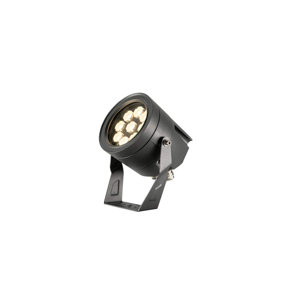 PL-BEAM PRO S, SP, DALI, ASYMMETRISK, Vägg- och taklampa för utanpåliggande montage, 2700 K, 12 W, 25°, antracit