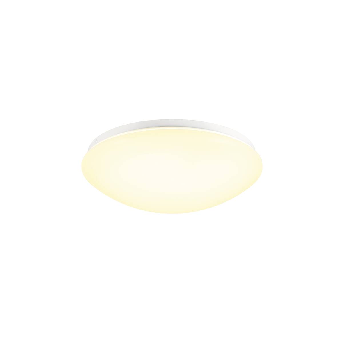 LIPSY® 2.0 30, CW, DOME, væg- og loftmonteret armatur, 3000 K / 4000 K, 7,1 W / 11 W, 120°, hvid / mælket