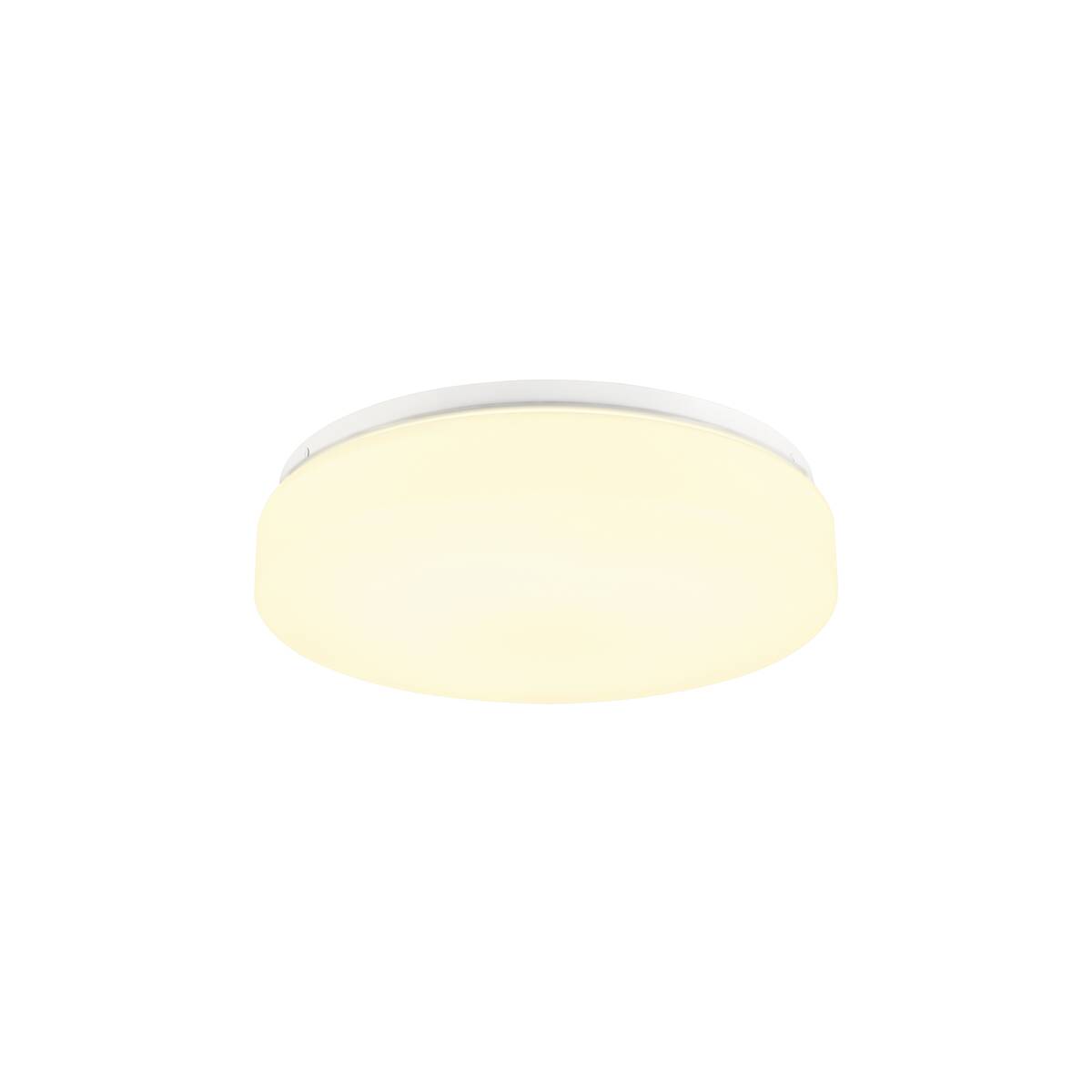 LIPSY® 2.0 30, CW, DRUM, væg- og loftmonteret armatur, 3000 K / 4000 K, 7,1 W / 11 W, 120°, hvid / mælket