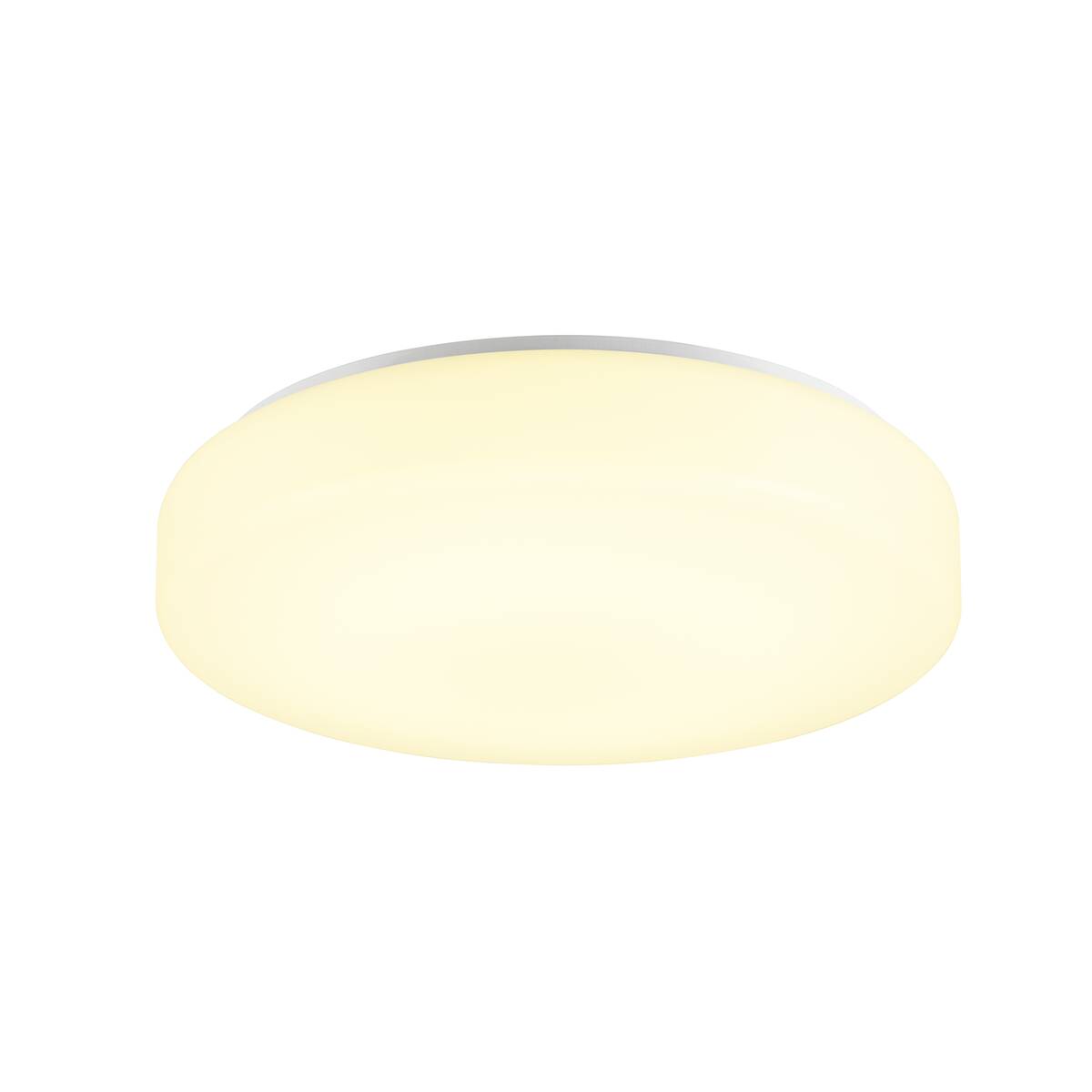 LIPSY® 2.0 40, CW, DRUM, Væg- og loftmonteret armatur, 3000 K / 4000 K, 9/18 W, 120°, hvid / mælket
