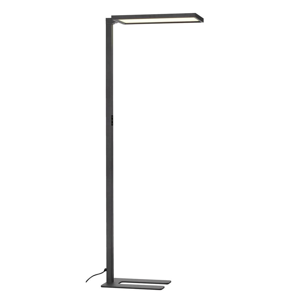 WORKLIGHT, FL, Stehleuchte, 4000 K, 79 W, Touch, schwarz