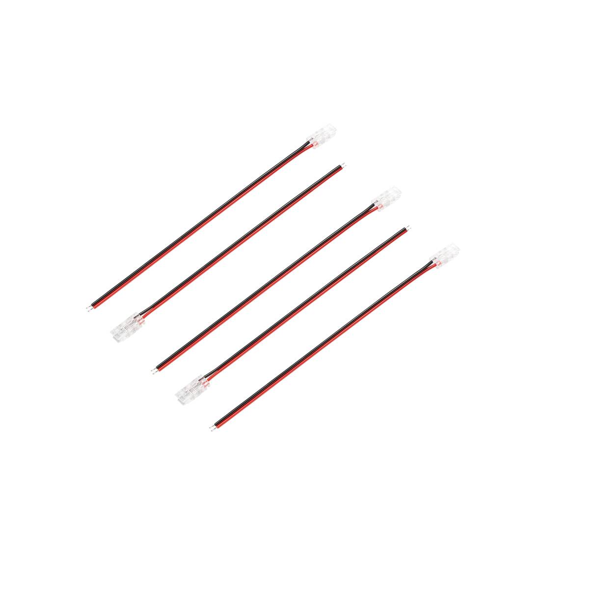 LED STRIP CONNECTOR COB, FEED-IN XS, clear