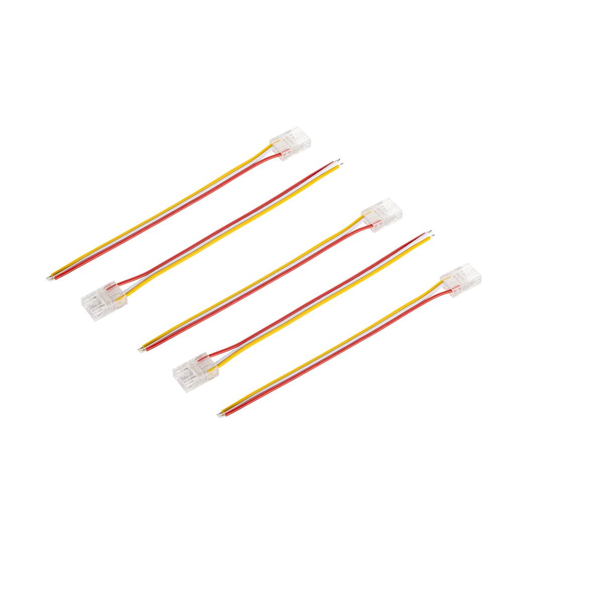LED STRIP CONNECTOR COB, FEED-IN TW S, clear