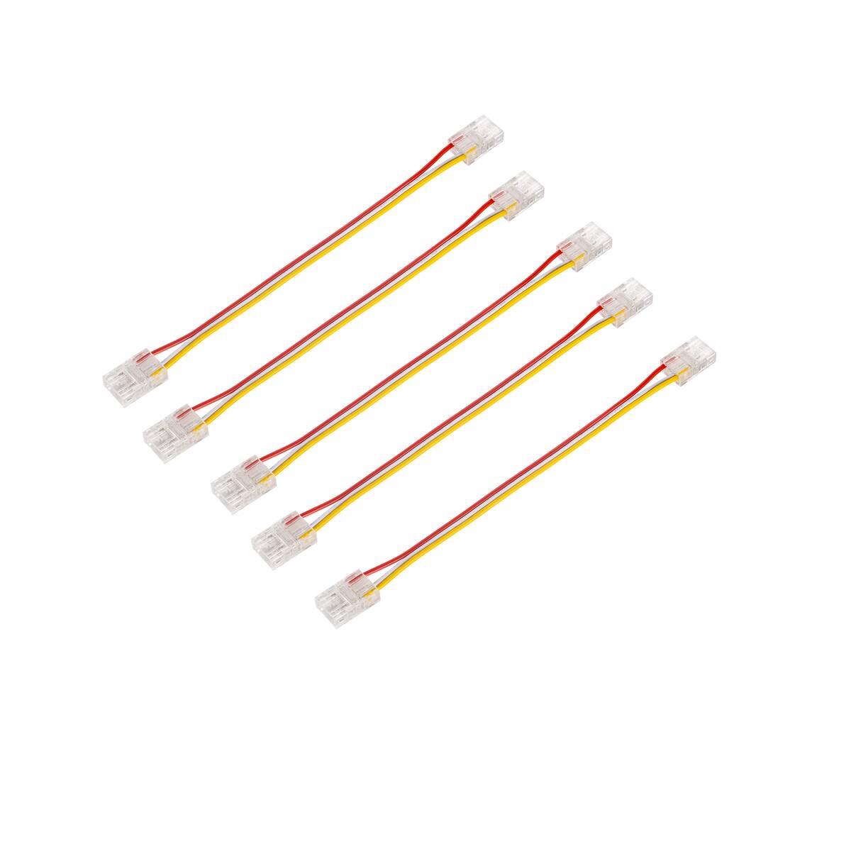 LED STRIP CONNECTOR COB, CABLE TW S, clear