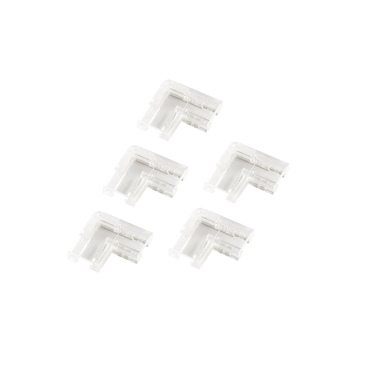 LED STRIP CONNECTOR COB, 90° S, clear