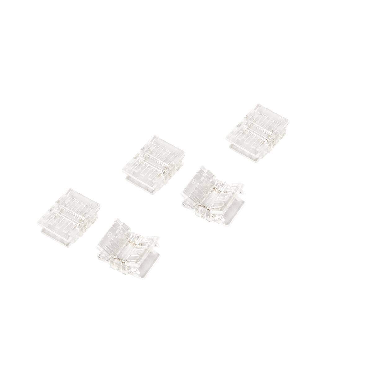 LED STRIP CONNECTOR SMD, DIRECT S 10MM, clear