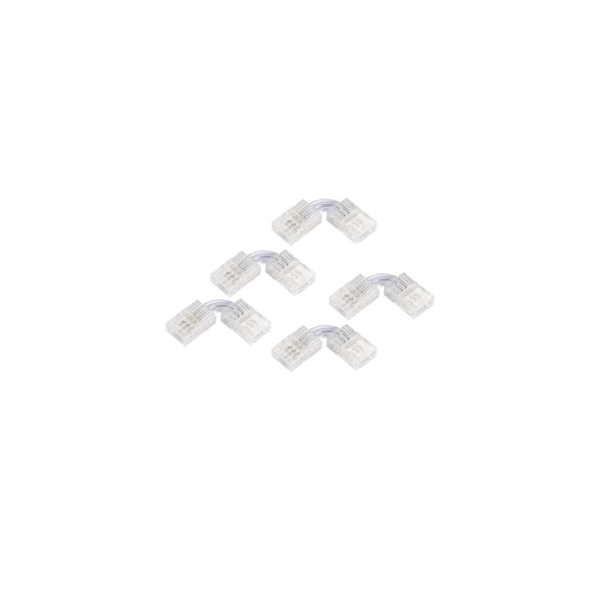 LEDSTRIP CONNECTOR SMD, 90° TW S, clear