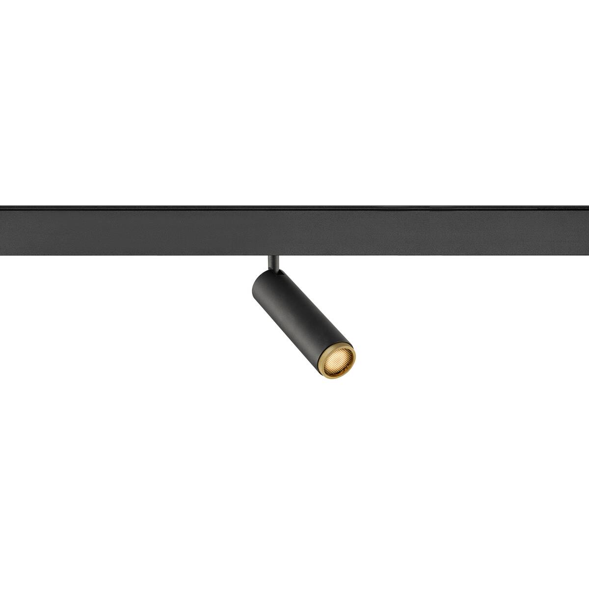 GRIP! M, 48V Spot, DALI, deep & recessed track, 2700 K, 13W, 42°, noir / doré