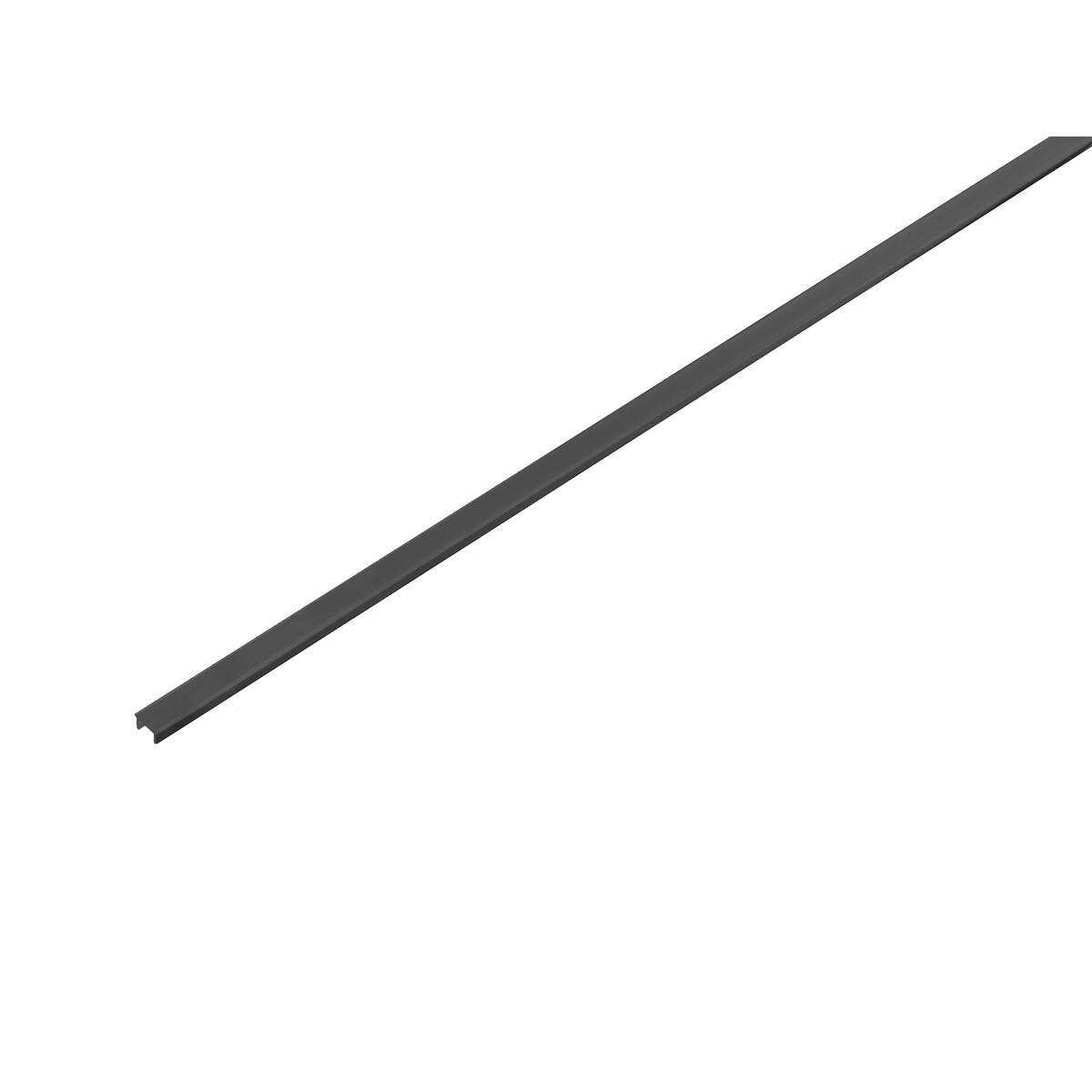LEDSTRIP DIFFUSOR, AUFBAU, schwarz, XS