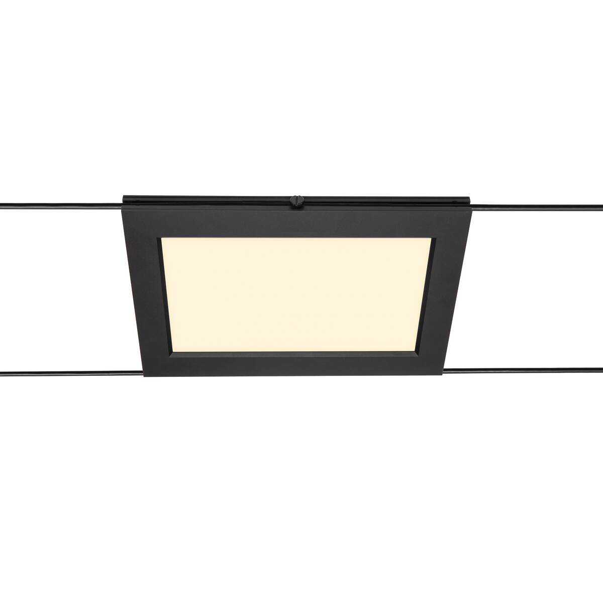 Spot LED PLYTTA Pour Système De Câble TENSEO - Blanc 2700K - Design Rectangulaire Moderne - Aluminium