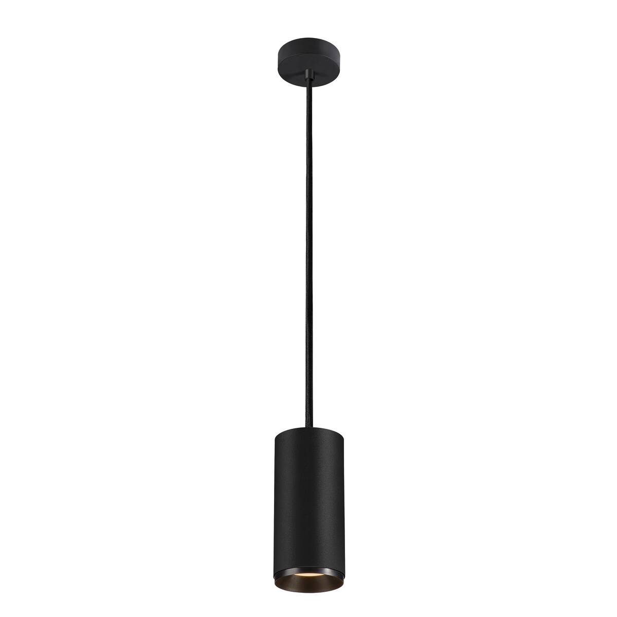 NUMINOS® L PD, DALI, Závěsné světlo, délka závěsu 250 cm, 2700 K, 19 W, 24°, DALI, matná černá