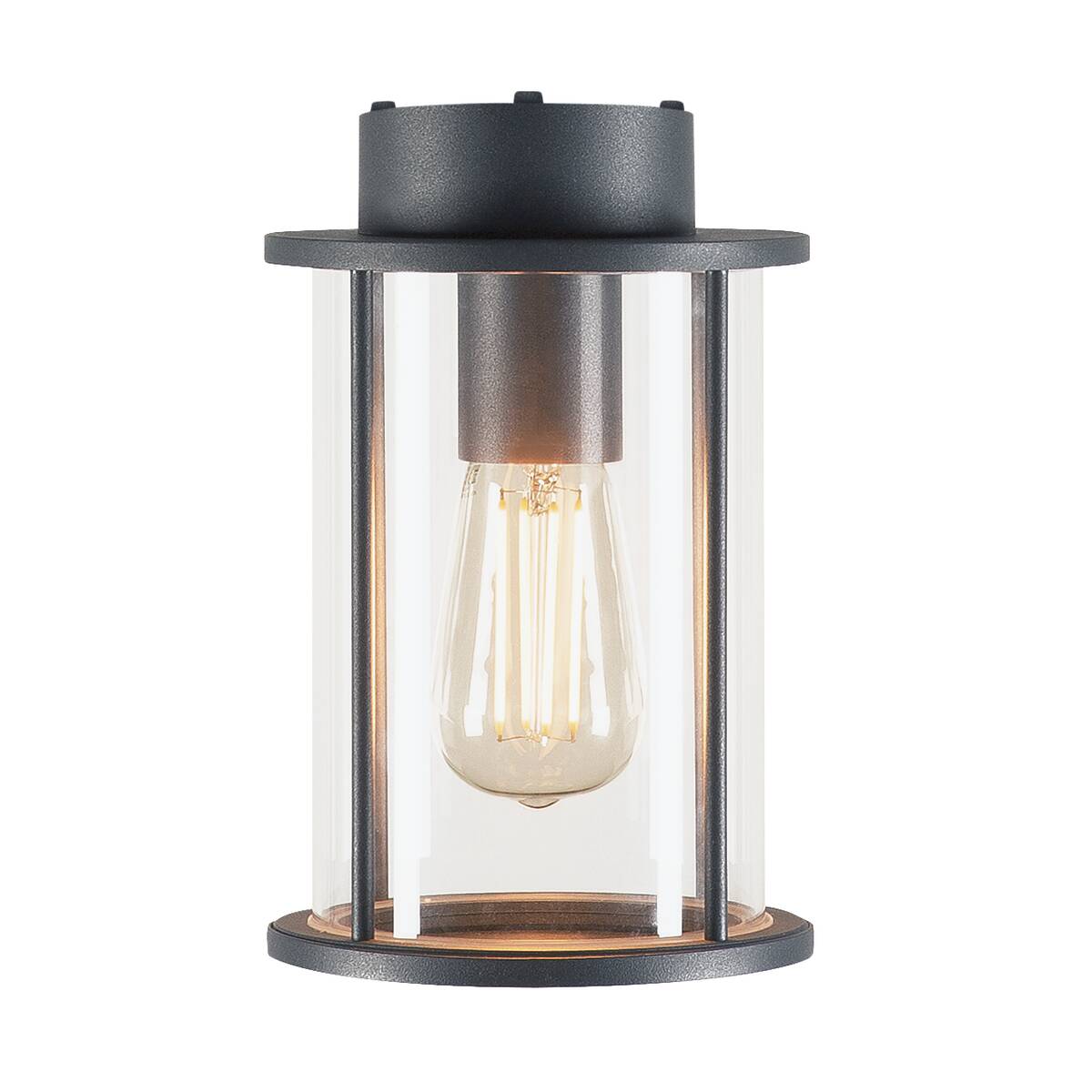 Lampe d'extérieur entièrement en cuivre-verre, applique en cuivre, lampe d' extérieur