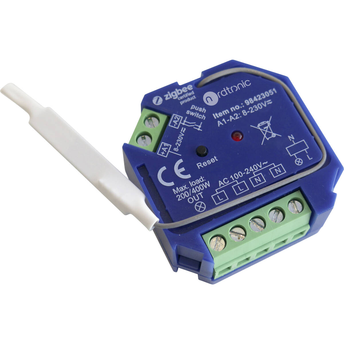 BOX RELAY, ZIGBEE 3.0, blue