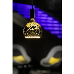 LED Floating Globe 150 twisted