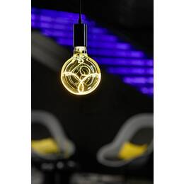LED Globe 125 2x slanting Soft Curve