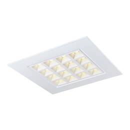 PAVANO 620x620 Indoor LED incasso a plafone bianco 4000K UGR<19